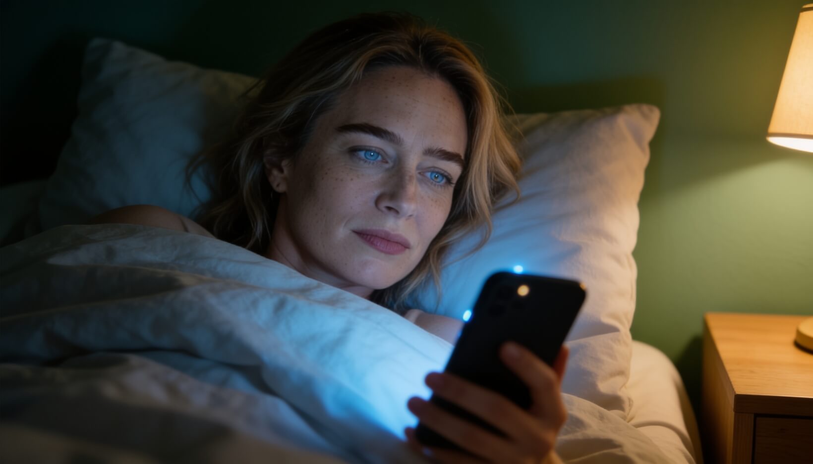 Sabine Bett Smartphone 1